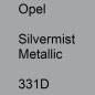 Preview: Opel, Silvermist Metallic, 331D.